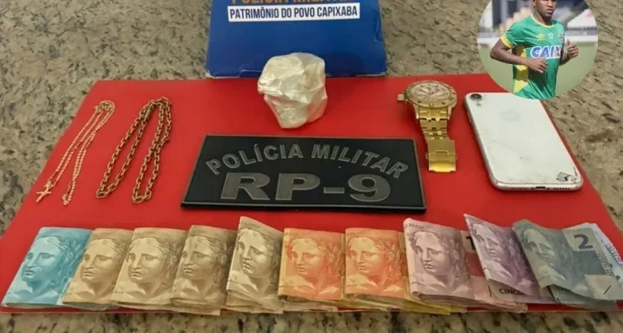 Ex-jogador do Vasco é preso por tráfico de drogas em Cachoeiro de Itapemirim