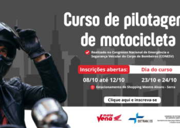 Detran|ES abre 25 vagas para curso gratuito de pilotagem de motocicleta na Serra