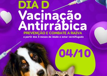 Nova Venécia mobiliza-se no Dia D de vacinação contra a raiva para proteger os animais