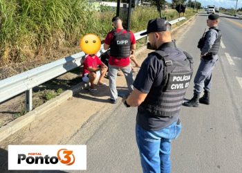 Vídeo: Foragido da prisão suspeito de duplo homicídio é capturado em São Mateus após cerco policial na BR-101