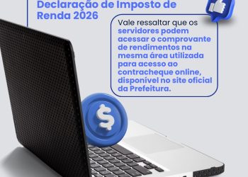 Servidores de Nova Venécia já podem acessar comprovante de rendimentos para o IR 2026