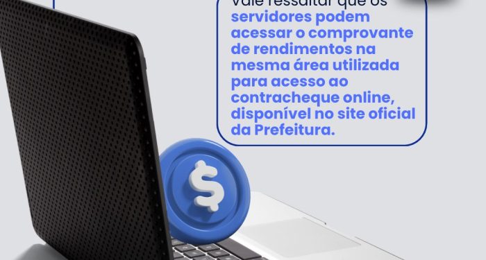 Servidores de Nova Venécia já podem acessar comprovante de rendimentos para o IR 2026