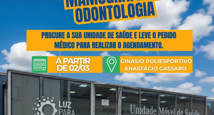 Prefeitura de São Gabriel da Palha promove mutirão com carretas de saúde entre 2 e 7 de março