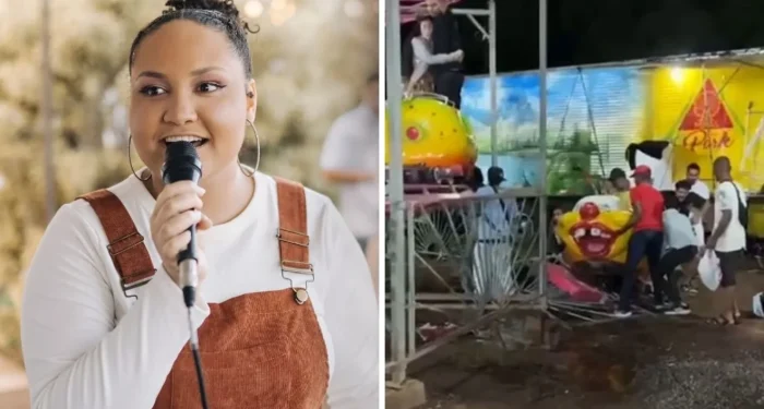 Cantora gospel morre após acidente em brinquedo de parque em Minas Gerais