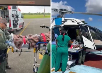 Vendedor ambulante sofre queimaduras graves após explosão de botija de gás em São Mateus