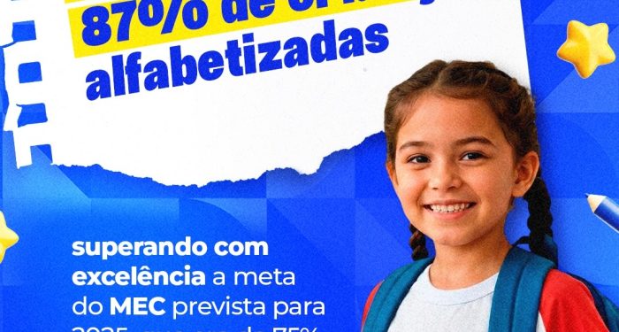 Educação de Excelência: São Gabriel da Palha supera meta e alcança 87% de crianças alfabetizadas