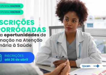 Saúde ES: Sesa prorroga inscrições para seleção de 400 profissionais da Atenção Primária